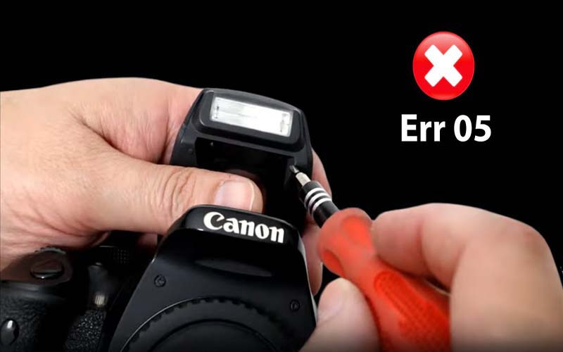 Những lỗi thường gặp trên máy ảnh Canon và cách khắc phục