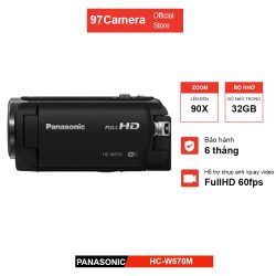Máy quay Panasonic HC-W570M siêu zoom 90X, Zoom kĩ thuật số 500X